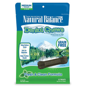 Natural Balance L.I.T. Fresh and Clean Dog Dental Chews