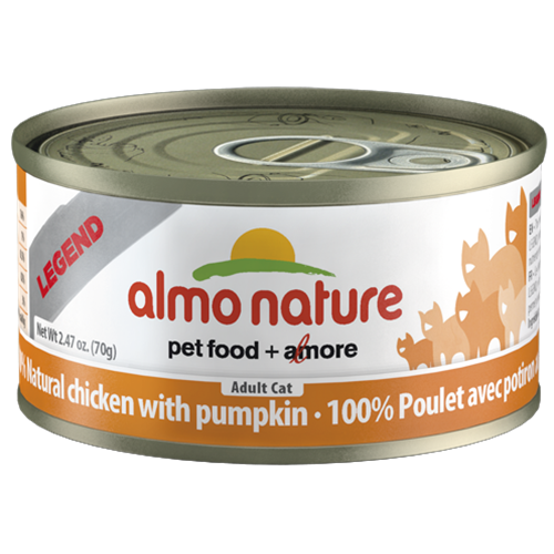 Almo Nature Legend Natural Chicken with Pumpkin Canned Food for Cats