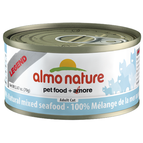 Almo Nature Legend Natural Mixed Seafood Canned Food for Cats