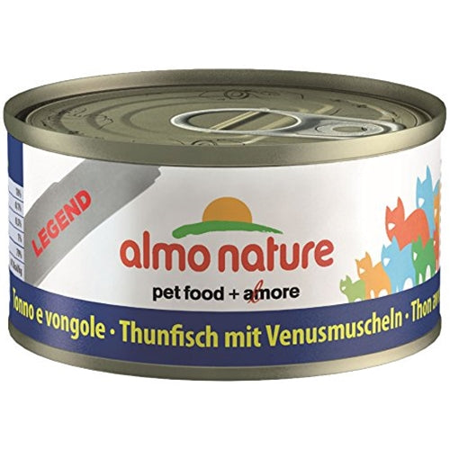 Almo Nature Legend Natural Tuna with Clams Canned Food for Cats
