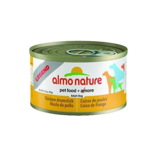 Almo Nature Legend Natural Chicken Drumstick Canned Food for Dogs
