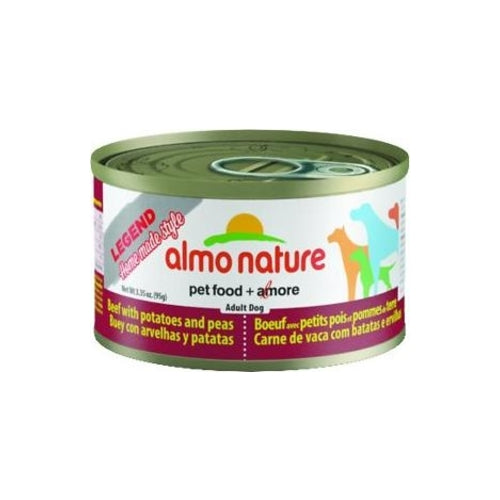 Almo Nature Legend Natural Beef with Peas and Potatoes Canned Food for Dogs