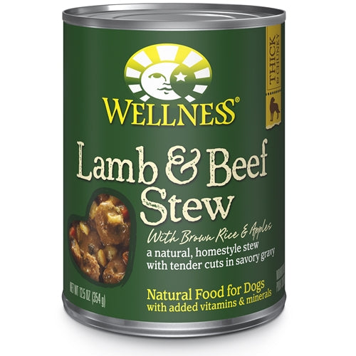 Wellness Lamb and Beef Stew Dog Formula