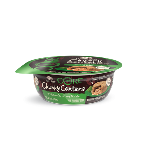 Wellness CORE Canned Chunky Centers Lamb, Turkey and Kale Formula