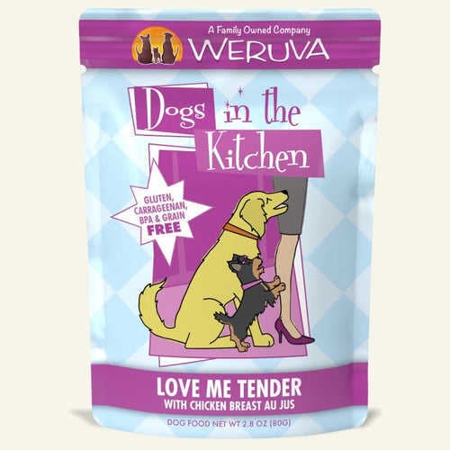Weruva Dogs In The Kitchen Love Me Tender Wet Dog Food Pouches