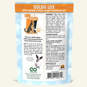 Weruva DITK Goldie Lox Wet Dog Food Pouches