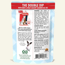 Load image into Gallery viewer, Weruva Dogs In The Kitchen The Double Dip Wet Dog Food Pouches