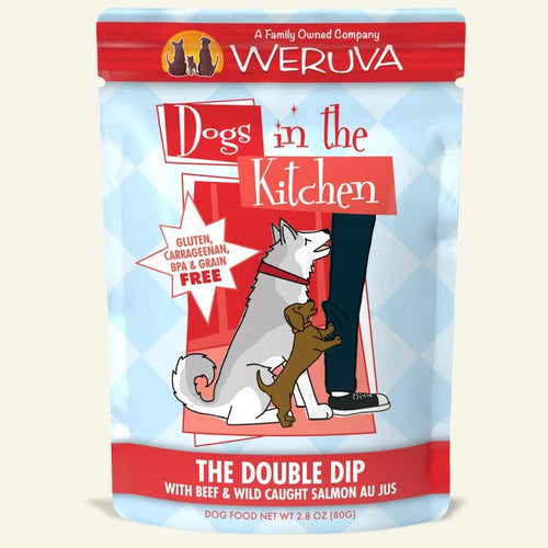 Weruva Dogs In The Kitchen The Double Dip Wet Dog Food Pouches