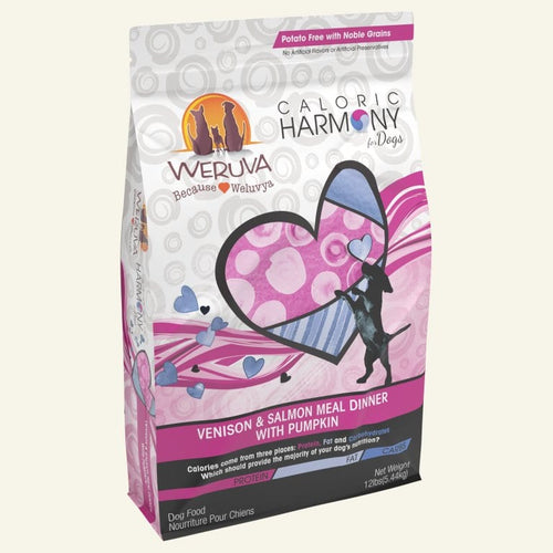 Weruva Caloric Harmony Venison and Salmon Meal Dinner with Pumpkin Dry Dog Food