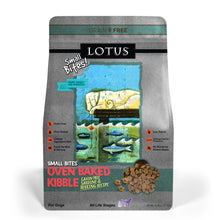 Load image into Gallery viewer, Lotus Small Bites Oven Baked Grain Free Sardine &amp; Herring Recipe Dog Kibble
