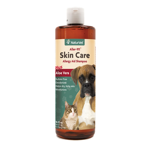 NaturVet Aller-911 Skin Care Shampoo for Dogs and Cats