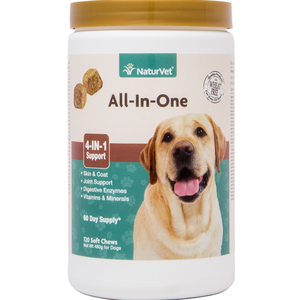 NaturVet All-In-One Supplement Soft Chew for Dogs