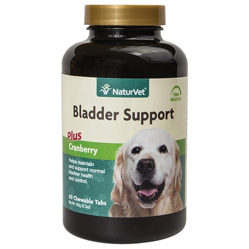 NaturVet Bladder Support Plus Cranberry Tabs for Dogs