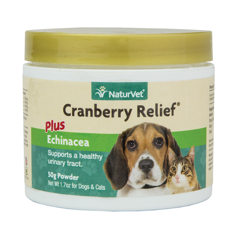 NaturVet Cranberry Relief Plus Echinacea Powder for Dogs and Cats