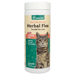 NaturVet Herbal Flea Powder for Cats