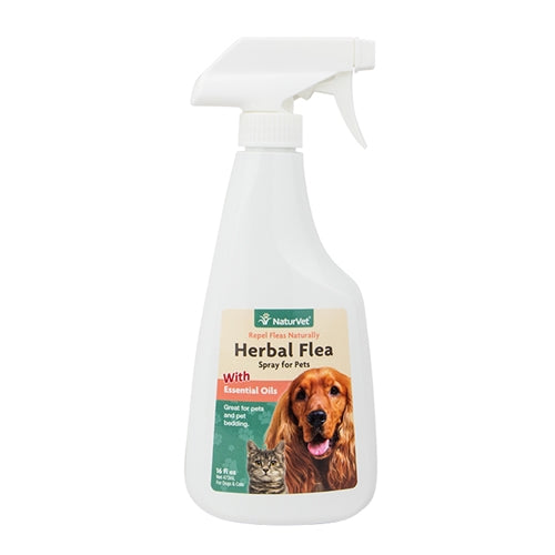 NaturVet Herbal Flea Spray for Pets