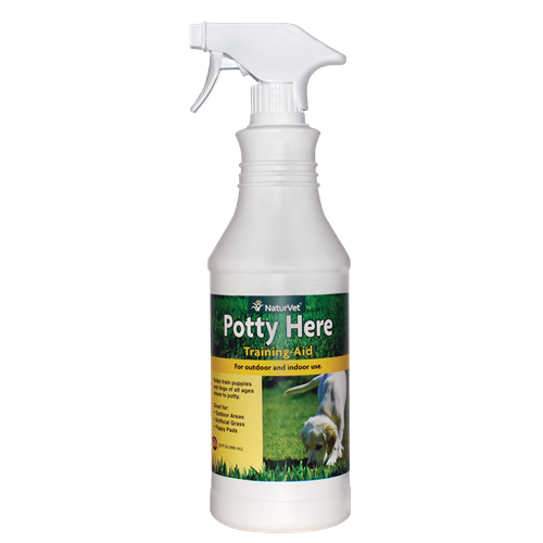 NaturVet Off Potty Here Training Aid Spray