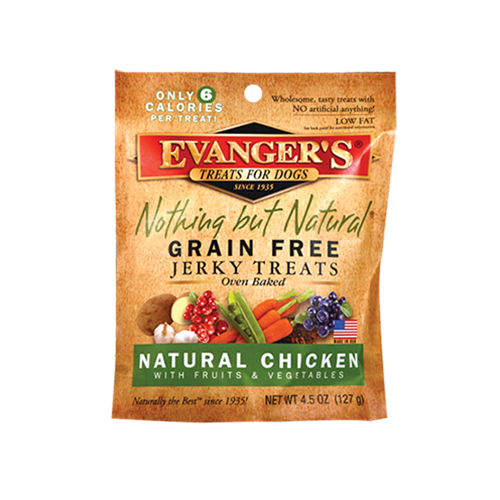 Evanger's Grain Free Chicken Jerky Dog Treat