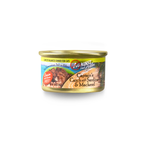 Against the Grain Captain's Catch with Sardine & Mackerel for Cats