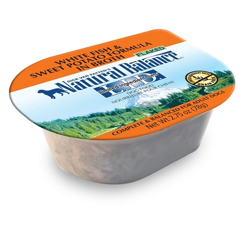 Natural Balance Grain Free L.I.D. Sweet Potato and White Fish Canned Wet Food