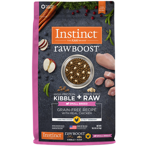 Nature's Variety Instinct Raw Boost Chicken Small Breed Dog Food