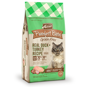 Merrick Purrfect Bistro Grain Free Adult Duck & Turkey Dry Cat Food