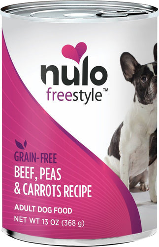 Nulo FreeStyle Grain Free Beef, Peas & Carrot Recipe Canned Dog Food