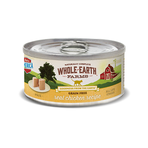 Whole Earth Farms Grain Free Chicken Pate Canned Cat Food