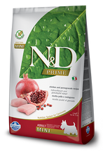 Load image into Gallery viewer, Farmina Natural &amp; Delicious Prime Chicken &amp; Pomegranate Adult Mini Dog Food