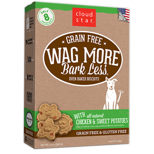 Cloud Star Grain Free Oven Baked Chicken and Sweet Potato Dog Treats