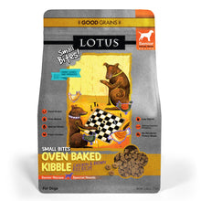 Load image into Gallery viewer, Lotus Small Bites Oven Baked Senior Recipe Dog Kibble