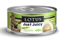 Load image into Gallery viewer, Lotus Cat Grain-Free Just Juicy Pollock Stew