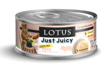 Load image into Gallery viewer, Lotus Cat Grain-Free Just Juicy Pork Stew