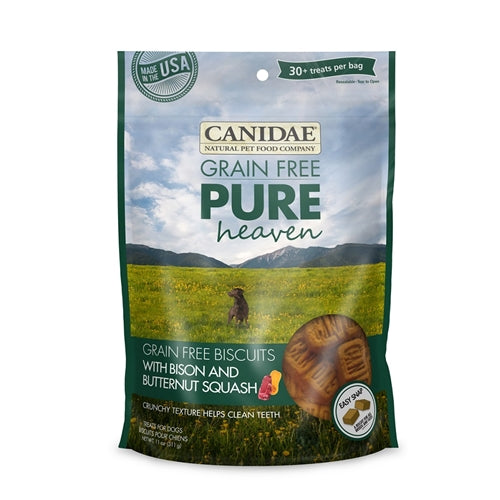 CANIDAE Grain Free pure HEAVEN Bison & Butternut Squash Biscuits for Dogs