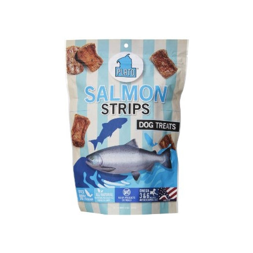 Plato Dog Treat Salmon Strips