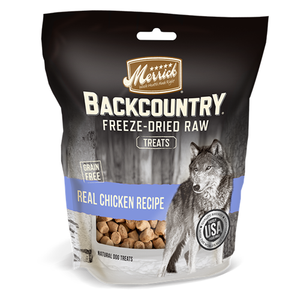 Merrick Backcountry Freeze-Dried Raw Treats Real Chicken Recipe