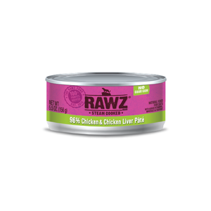 RAWZ 96% Chicken & Chicken Liver Single Can Cat Food