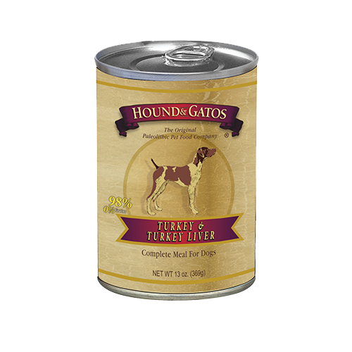 Hound & Gatos Grain Free Turkey Canned Dog Food