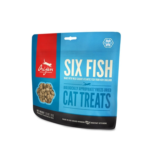 ORIJEN Cat Freeze-Dried Six Fish Treats