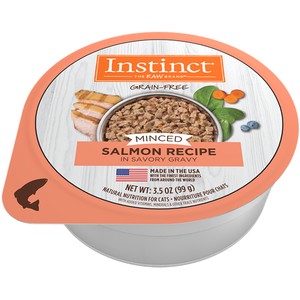 Nature's Variety Instinct Minced Salmon Recipe Canned Cat Food