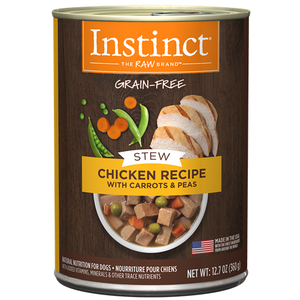 Instinct Stews Chicken Recipe with Carrots & Peas Dog Food