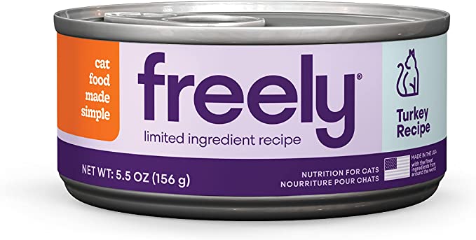 Freely Grain Free Turkey Recipe for Adult Cats Wet Food