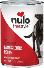 Load image into Gallery viewer, Nulo FreeStyle Grain Free Lamb and Lentils Canned Dog Food