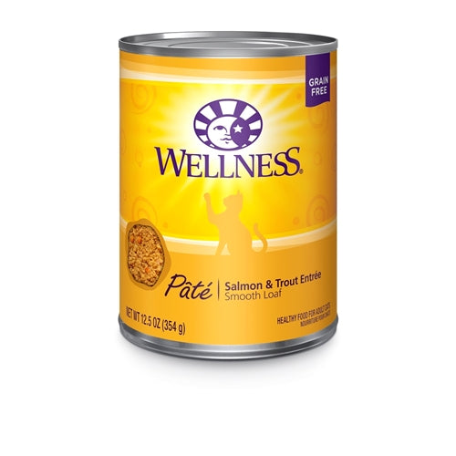 Wellness Salmon & Trout Cat Cans