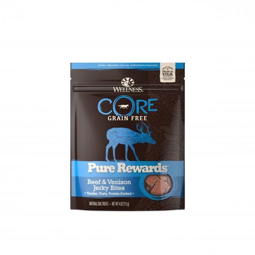 Wellness Core Pure Rewards Venison & Beef Jerky Dog Treats