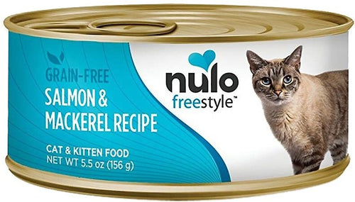Nulo FreeStyle Grain Free Salmon and Mackerel Canned Cat Food