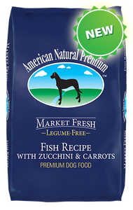 American Natural Premium Legume Free Fish Recipe with Zucchini and Carrots