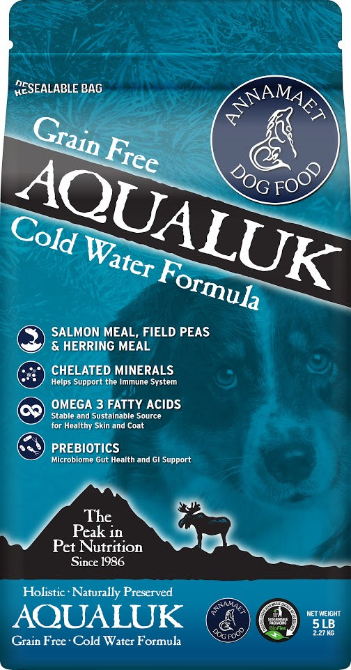 Annamaet Grain Free Aqualuk Cold Water Formula Dry Dog Food