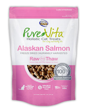 PureVita Freeze Dried Alaskan Salmon Cat Treats