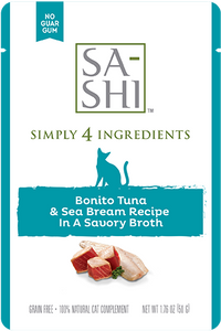 SA-SHI Bonito Tuna & Sea Bream In A Savory Broth